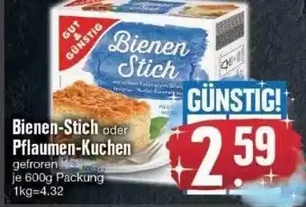 Edeka Bienen-stich Oder Pflaumen-kuchen Gut & Günstig Angebot