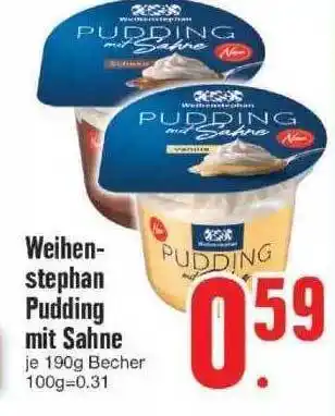 Edeka Weihenstephan Pudding Mit Sahne Angebot