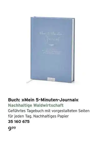 Tchibo Buch: „mein 5-minuten-journal“ Angebot