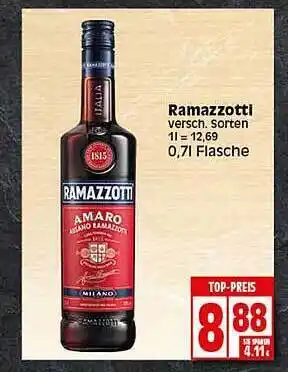 Elli Markt Ramazzotti Angebot