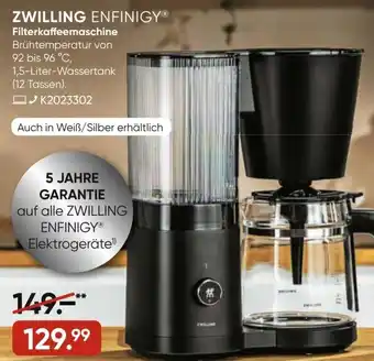 Galeria Zwilling Enfinigy Filterkaffeemaschine Angebot