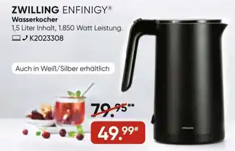 Galeria Zwilling Enfinigy Wasserkocher Angebot