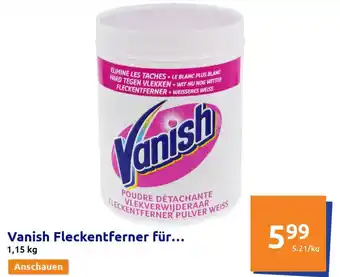 Action Vanish Fleckentferner 1,15 kg Angebot