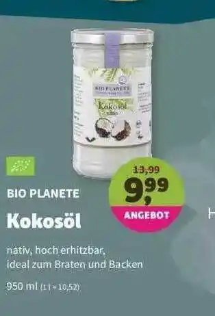 Denns BioMarkt Bio Planete Kokosöl Angebot