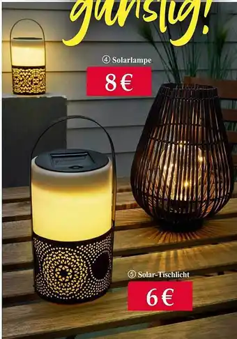 Woolworth Solarlampe Oder Solar-tischlicht Angebot