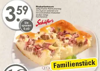 WEZ Schäfer's Rhabarbertraum Angebot