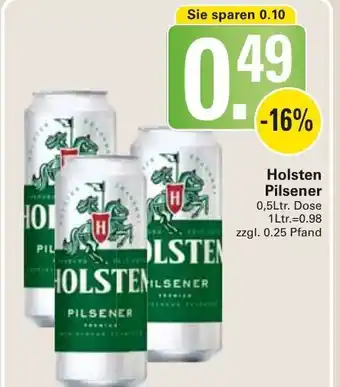 WEZ Holsten Pilsener 0,5L Dose Angebot