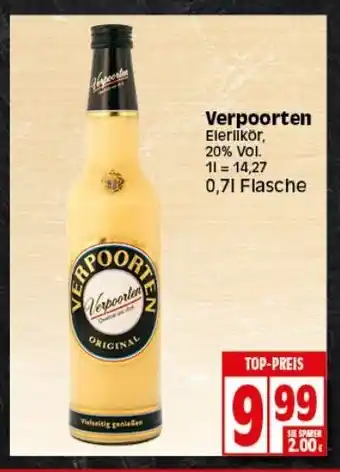 Elli Markt Verpoorten Eierlikör 0,7L Flasche Angebot