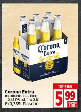 Elli Markt Corona Extra 6 x 0,355L Flasche Angebot