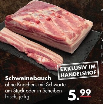 Handelshof Schweinebauch Angebot