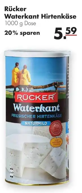 Handelshof Rücker Waterkant Hirtenkäse 1000g Dose Angebot