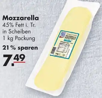 Handelshof Edeka Food Service Mozzarella 1kg Packung Angebot