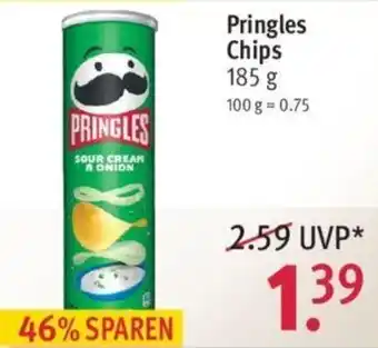 Rossmann Pringles Chips 185g Angebot