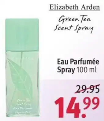 Rossmann Elizabeth Arden Green Tea Scent Spray Eau Parfumée Spray 100ml Angebot