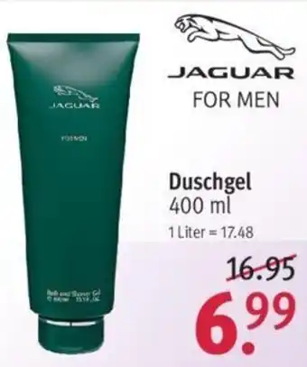 Rossmann Jaguar for Men Duschgel 400 ml Angebot