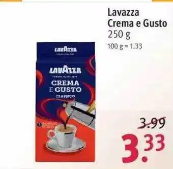 Rossmann Lavazza Crema E Gusto Angebot