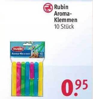 Rossmann Rubin Aroma-klemmem Angebot