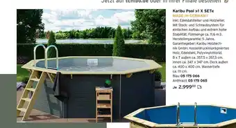 Tchibo Karibu Pool Angebot