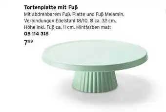 Tchibo Tortenplatte Mit Fuß Angebot