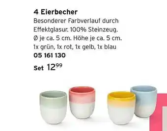 Tchibo 4 Eierbecher Angebot