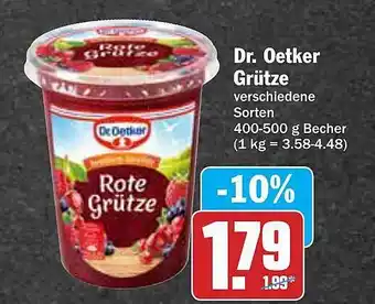 AEZ Dr Oetker Grütze Angebot