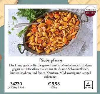 Eismann Räuberpfanne Angebot