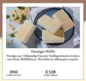 Eismann Nostalgie Waffel Angebot