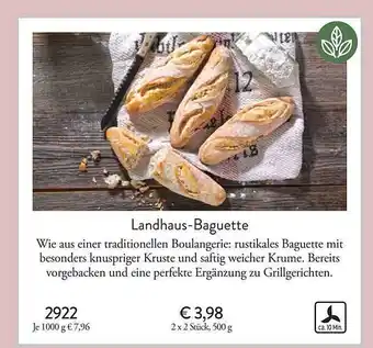 Eismann Landhaus-baguette Angebot