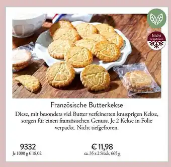 Eismann Französische Butterkekse Angebot