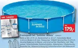 Bauhaus Framepool-set 'summer waves' 27804511 Angebot