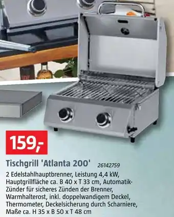 Bauhaus Tischgrill 'atlanta 200' 26142759 Angebot