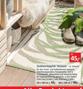 Bauhaus Outdoorteppich 'arizona' Angebot