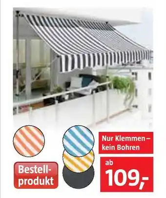 Bauhaus Klemm-markise Angebot