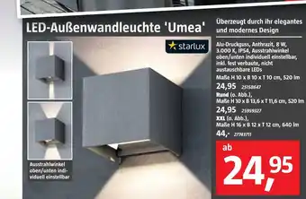 Bauhaus Starlux led-außenwandleuchte 'umea' Angebot