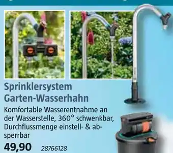 Bauhaus Sprinklersystem garten-wasserhahn Angebot