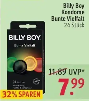 Rossmann Billy Boy Kondome Bunte Vielfalt 24 Stück Angebot