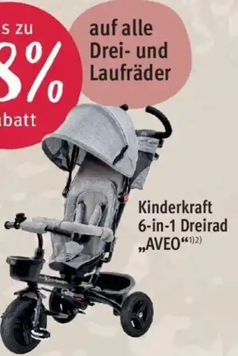 Rossmann Kinderkraft 6in1 Dreirad Aveo Angebot