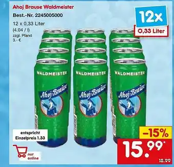 Netto Marken-Discount Ahoj Brause Waldmeister Angebot