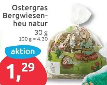 Budni Ostergras Bergwiesenheu Natur 30g Angebot