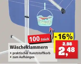 Thomas Philipps Wäscheklammern 100 Stück Angebot