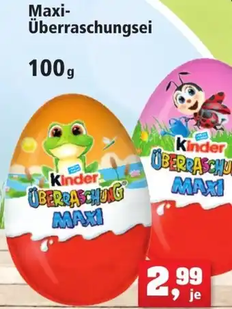 Thomas Philipps Kinder Maxi Überraschungsei 100g Angebot