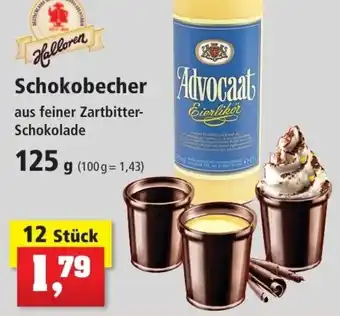 Thomas Philipps Halloren Schokobecher 125g Angebot