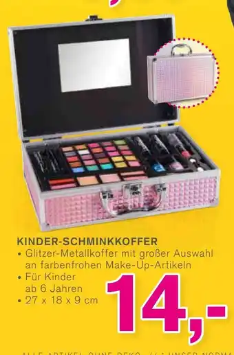 KODi Kinder-Schminkkoffer Angebot