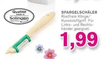 KODi Solingen Spargelschaler Angebot