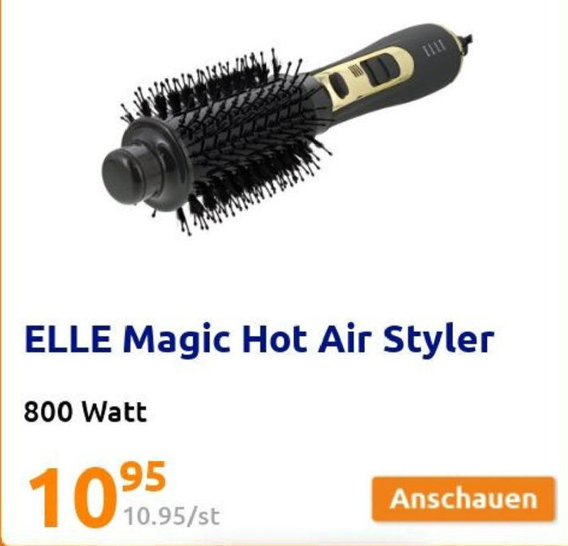 Elle Magic Hot Air Styler Angebot bei Action