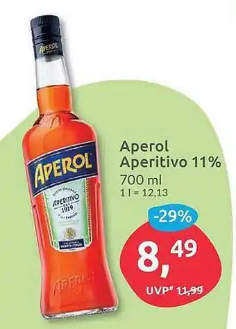 Budni Aperol Aperitivo 11% Angebot