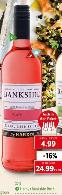 Lidl Hardys Bankside Rosé Angebot