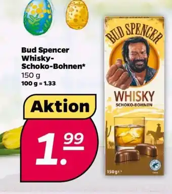 NETTO Bud Spencer Whisky Schoko-Bohnen 150g Angebot