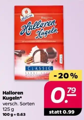 NETTO Halloren Kugeln 125g Angebot