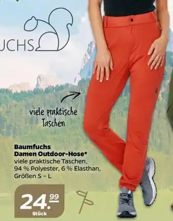 NETTO Baumfuchs Damen Outdoor-Hose S-L Angebot